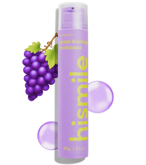 Hismile Grape Bubblegum Toothpaste Зубна паста зі смаком виноградної жуйки 60 g