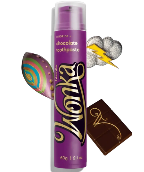 Hismile Wonka Chocolate Toothpaste Зубна паста зі смаком шоколаду 60 g