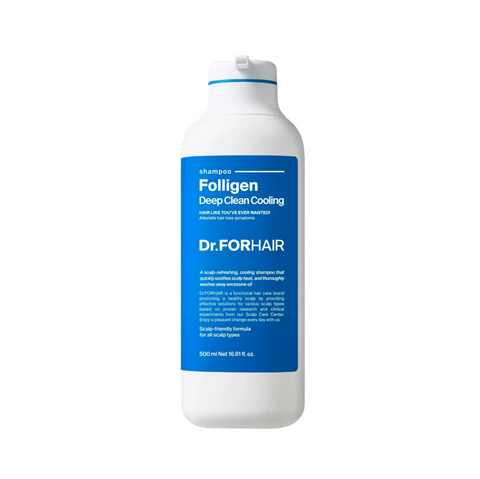 Dr.ForHair Folligen Deep Clean Cooling Shampoo Глибокоочищаючий шампунь з ефектом охолодження 500 ml