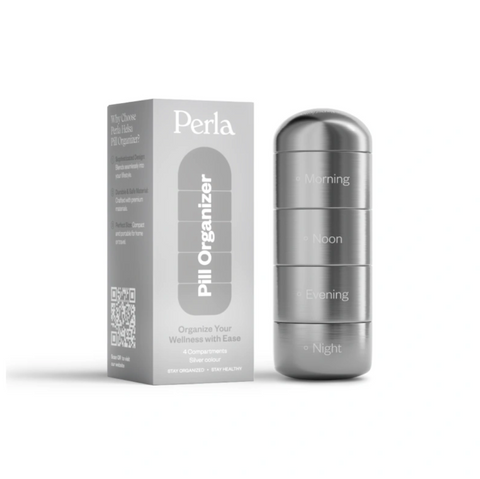 Perla Helsa Pill Organizer Органайзер Срібло
