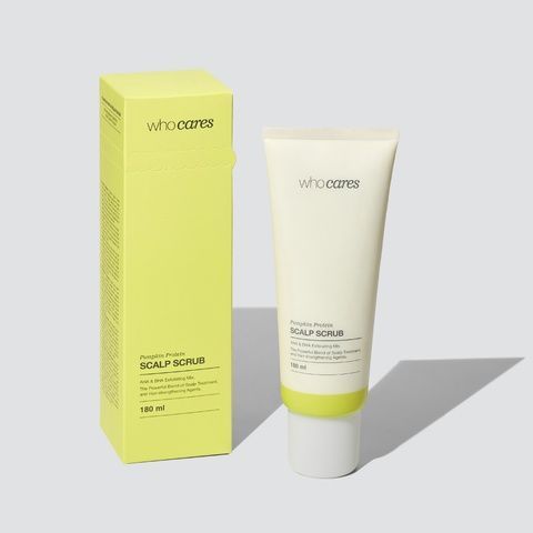 Whocares Pumpkin Protein Scalp Scrub Кислотний скраб-пілінг для шкіри голови 180 ml