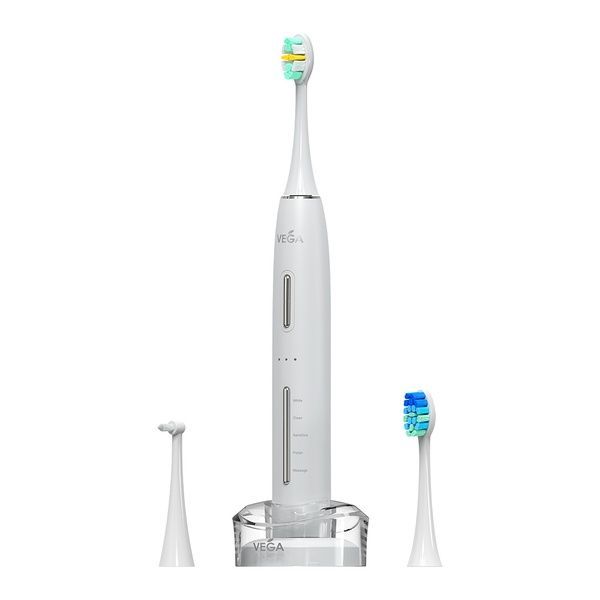 VEGA VT-800 B електрична звукова зубна щітка (біла)