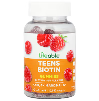 Lifeable Biotin Teens Біотин для підлітків 60 gummy