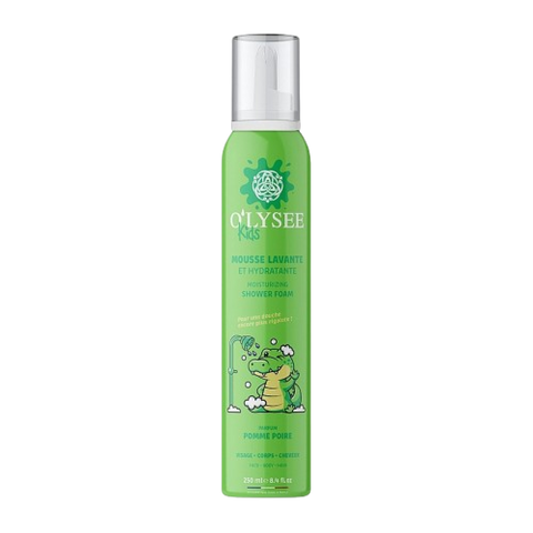 O'LYSEE Whipped Shower Foam Apple & Pear Дитяча крем-пінка для купання 3 в 1 250 ml