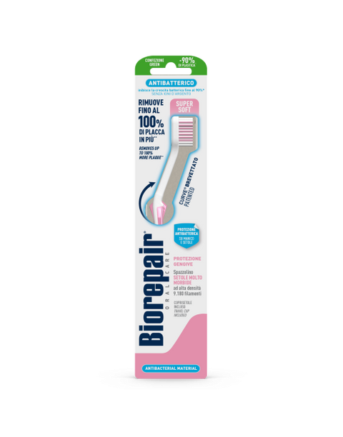 Biorepair Зубна щітка &laquo;Досконала чистка&raquo; Ultra Soft, для захисту ясен