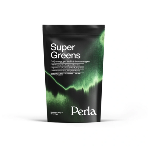 Perla Helsa Super Greens Функціональний напій із 9 органічних суперфудів 154 g