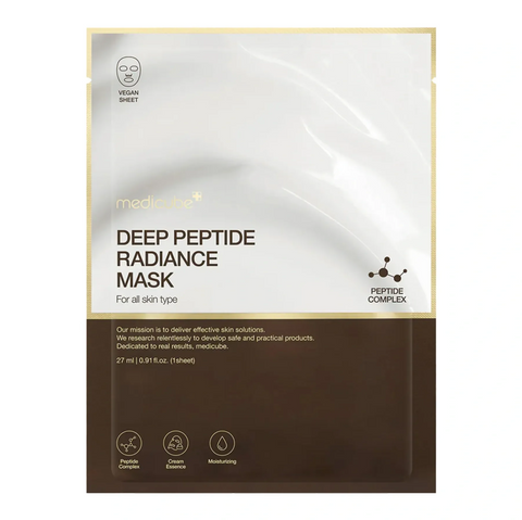 Medicube Deep Peptide Radiance Mask Регенеруюча кремова маска з пептидами 27 ml