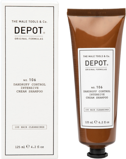 DEPOT 106 Dandruff Control Shampoo Інтенсивний крем-шампунь проти лупи 125 ml