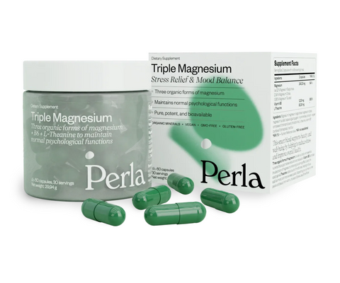 Perla Helsa Triple Magnesium Антистрес 60 капсул