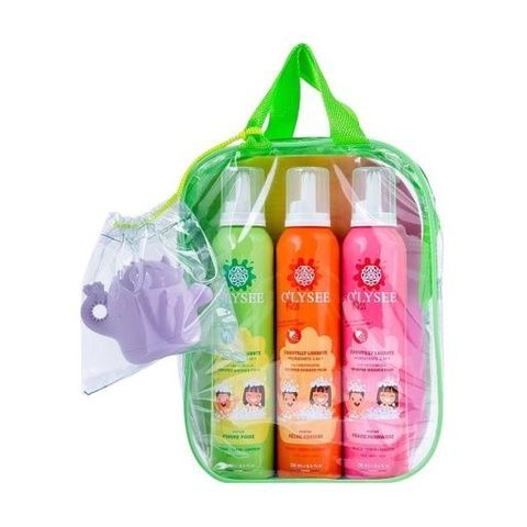 O'LYSEE Набір дитячих пінок 3 в 1 для купання 3*250 ml