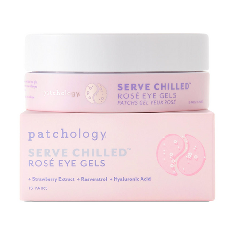 Patchology Ros&eacute; Eye Gel Освіжаючі патчі з екстрактом троянди 15 Pairs
