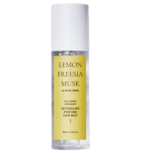 Rated Green Cold Brew Rosemary Detangling Perfume Hair Mist Lemon-Freesia-Musk Міст для волосся 80ml