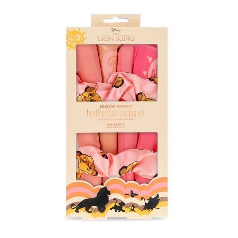 MAD BEAUTY Lion King Heatless Hair Curling Set Бігуді Король Лев