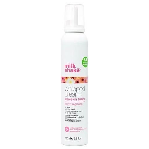 Milk Shake Whipped Cream Leave-In Foam Flower Fragrance Крем-пінка для зволоження волосся 200 ml