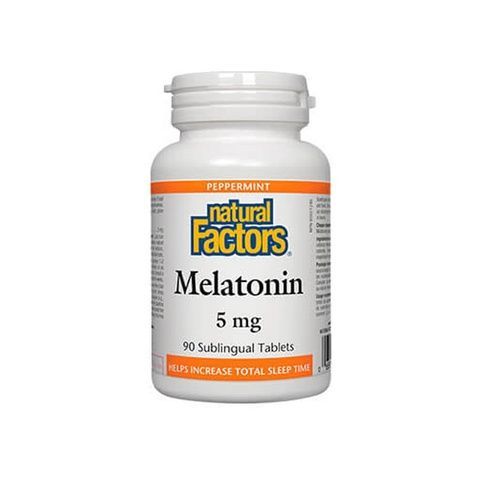 Natural Factors Мелатонін Melatonin 5 mg 90 tablets
