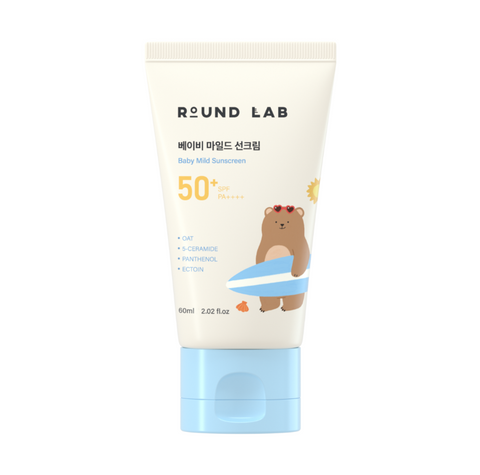 ROUND LAB Baby Mild Sunscreen Дитячий сонцезахисний крем 60 ml