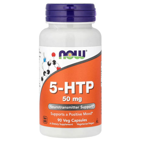 Now Foods 5-HTP 5-гідроксітріптофан 50 mg 90 vegetarian capsules