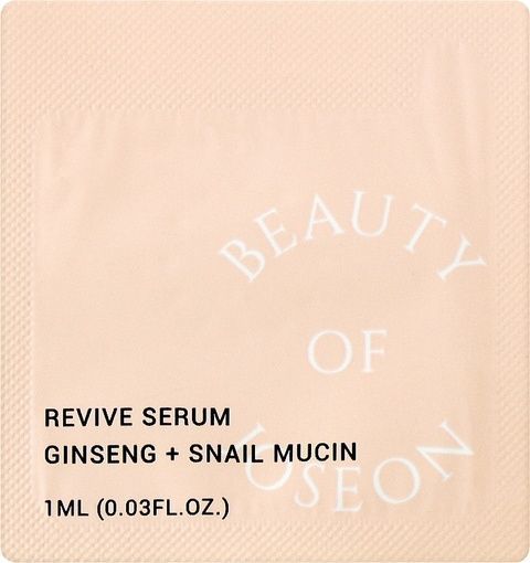 Beauty Of Joseon Revive Serum: Ginseng + Snail Mucin Відновлюючий серум для обличчя 1 ml