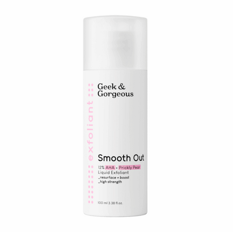 Geek & Gorgeous Smooth Out Ексфоліант з AHA кислотами та екстрактом кактуса 30 ml