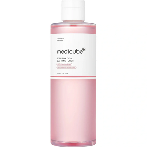 Medicube PDRN Pink Cica Soothing Toner Заспокійливий тонер з полінуклеотидами та центелою 250 ml