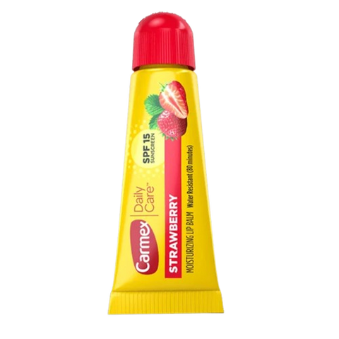 Carmex Daily Care Moisturizing Lip Balm Strawberry SPF 15 Бальзам для губ "Полуниця" 10 g
