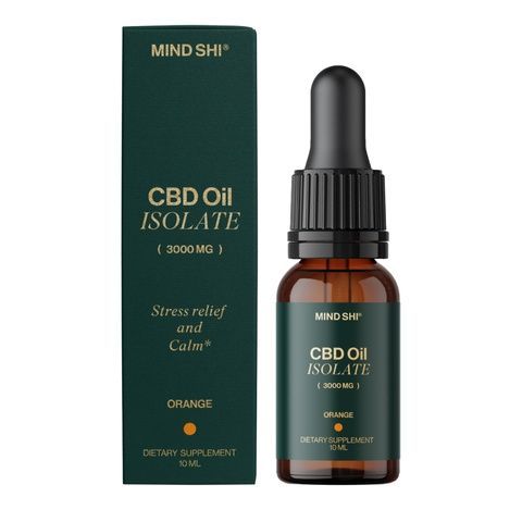 Mind Shi CBD Oil Isolate 1000 mg Strawberry Iзолят олії CBD 10 ml