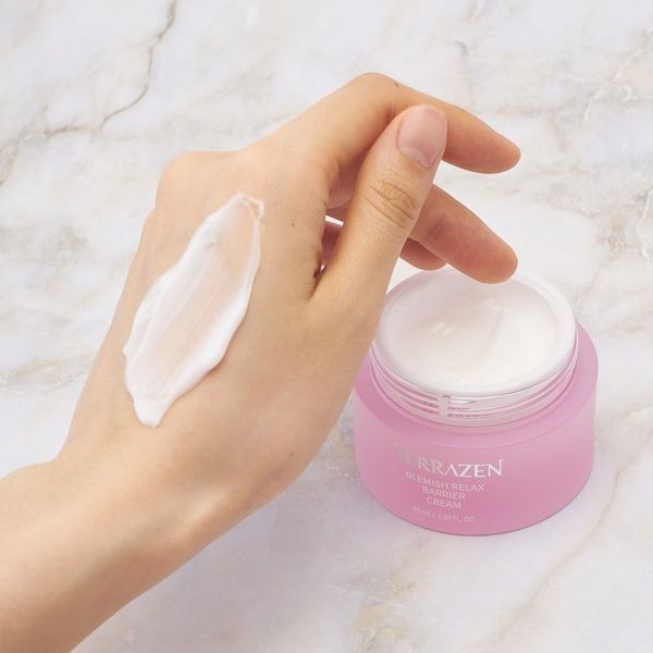 TERRAZEN BLEMISH RELAX BARRIER CREAM Захисний крем для чутливої шкіри обличчя 50 ml