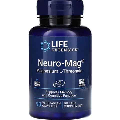 Life Extension Neuro-Mag Magnesium L-Threonat Магній L-треонат 90 caps
