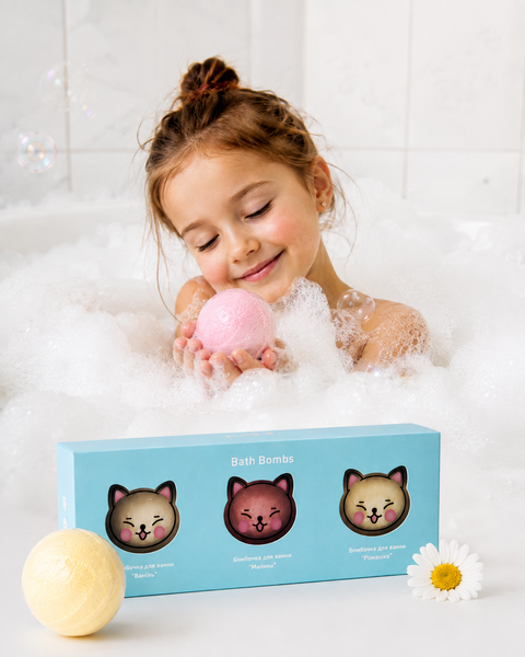 MiniMi Bath Bombs Бомбочки для ванни 3 шт