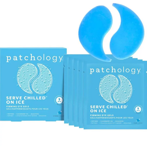 Patchology Serve Chilled Iced Eye Gels Охолоджуючі та зміцнюючі патчі 5 Pairs