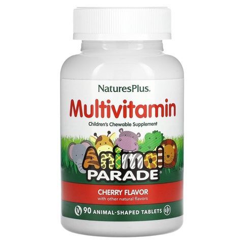 Nature's Plus Children's Chewable Multi-Vitamin and Mineral Supplement 90 т