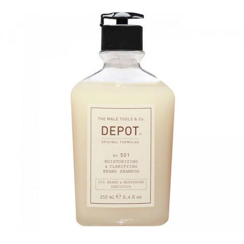 DEPOT 501 Moisturizing & Clarifying Beard Shampoo Шампунь зволожуючий та очищуючий для бороди 250 ml