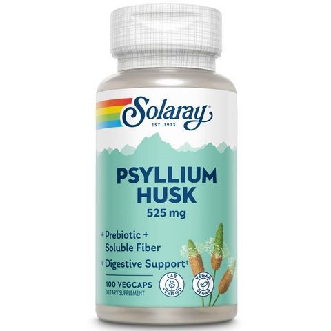 Solaray Psyllium Husk Лушпиння насіння подорожника 525 mg 100 VegCaps