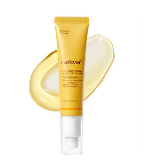 Medicube Kojic Acid Turmeric Vita Eye Gel Serum Сироватка гель для зони навколо очей 30 ml