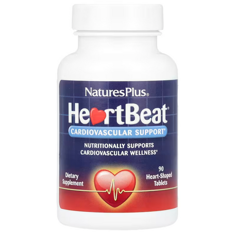 Nature's Plus HeartBeat Підтримка серцево-судинної системи 90 Tablets