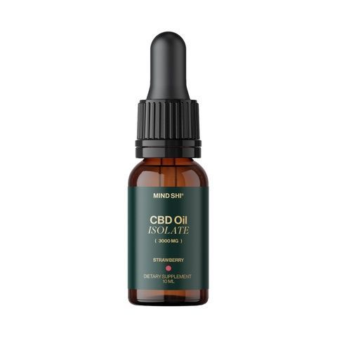 Mind Shi CBD Oil Isolate 3000 mg Strawberry Iзолят олії CBD 10 ml