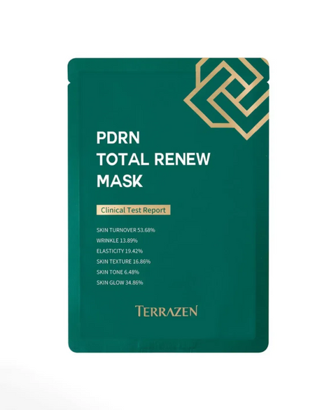 TERRAZEN PDRN TOTAL RENEW MASK Відновлююча тканинна маска з полінуклеотидами PDRN