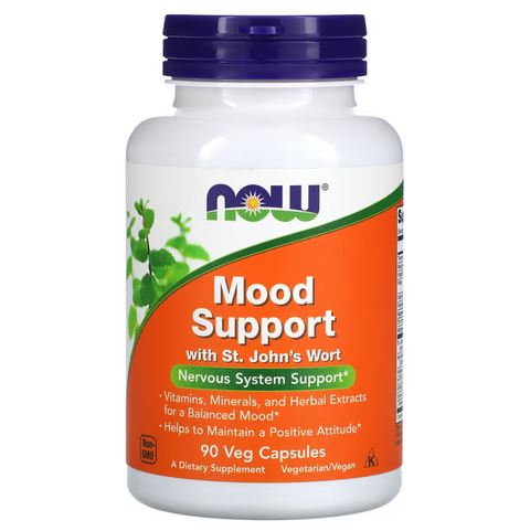 Now Foods Mood Support Засіб для підтримки настрою зі звіробоєм 90 veg capsules