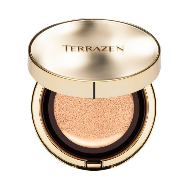 TERRAZEN PERFECT FINISH CUSHION NO.21 Bright Beige Тональний кушон 15g+15g