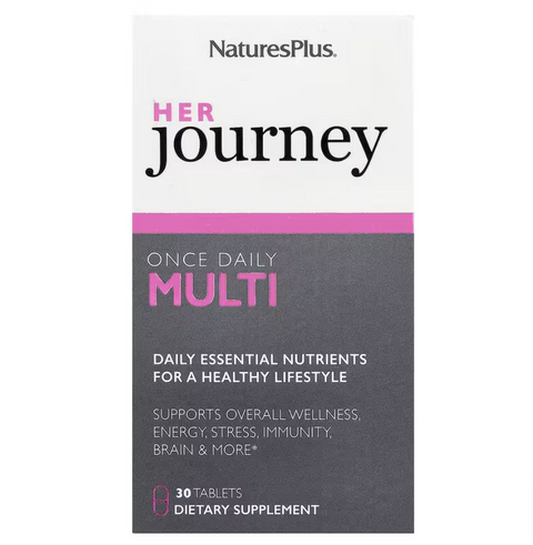 Nature's Plus Her Journey Once Daily Multi Мультивітаміни для жінок 30 tabs