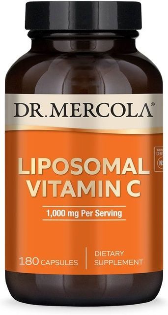 Dr.Mercola Liposomal Vitamin C Ліпосомальний вітамін С 1000 мг 180 caps