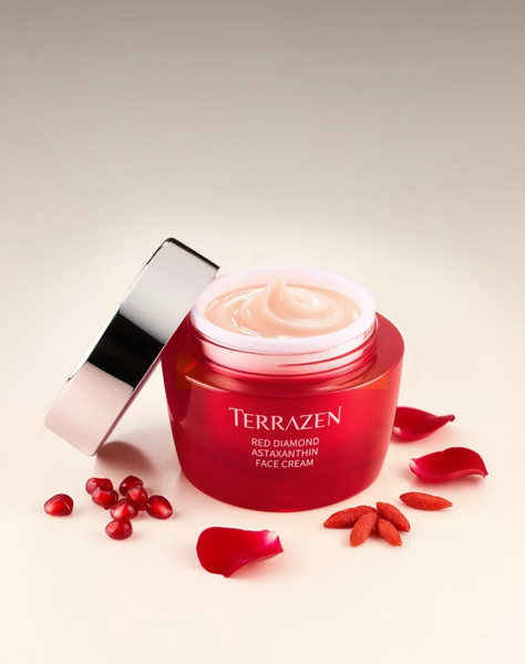 TERRAZEN RED DIAMOND ASTAXANTHIN FACE CREAM Крем з астаксантином 50 ml