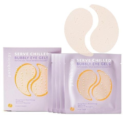 Patchology Serve Chilled Bubbly Eye Gels Освітлювальні патчі для миттєвого сяйва 5 Pairs