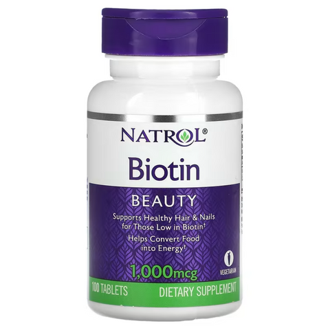 Natrol Biotin 1000 Mcg Біотин 100 Tablets