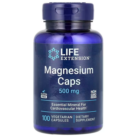 Life Extension Magnesium Магній 500 мг 100 vegan capsules