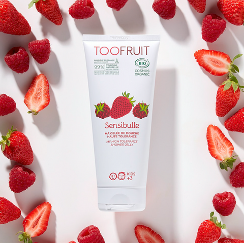 TOOFRUIT Ніжний гель-душ Сенсібюль Полуниця-Малина 200 ml