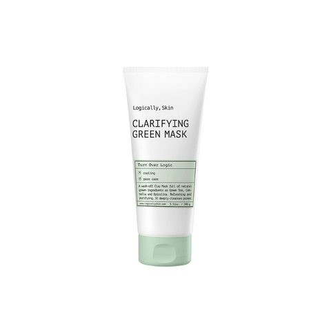 Logically, Skin Clarifying Green Mask Очищувальна маска з глиною та спіруліною 100 ml