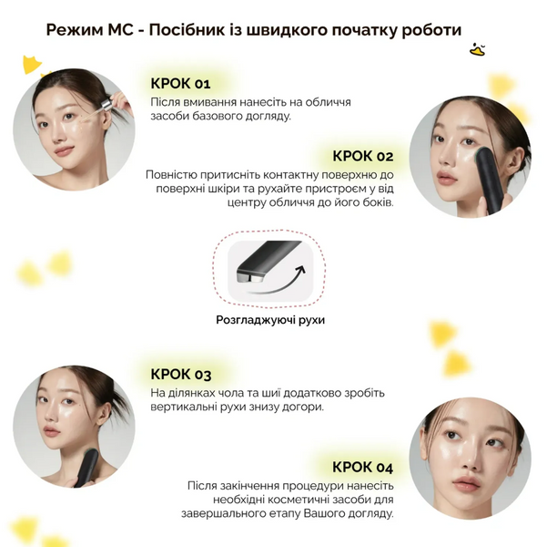 Medicube AGE-R Booster Pro Black Пристрій для домашнього догляду за шкірою 6 в 1
