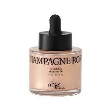 Objet by Kundal Satin Glow Shimmer Oil Champagne Rose Парфумований шимер для тіла 45 ml
