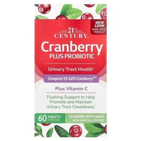 21st Century Cranberry Plus Probiotic Журавлина з пробіотиками 60 tabs